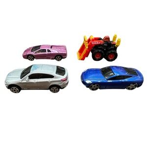Lot of 4 Maisto‎ Vehicles Lamborghini BMW X6 V7 Tonka Pusher